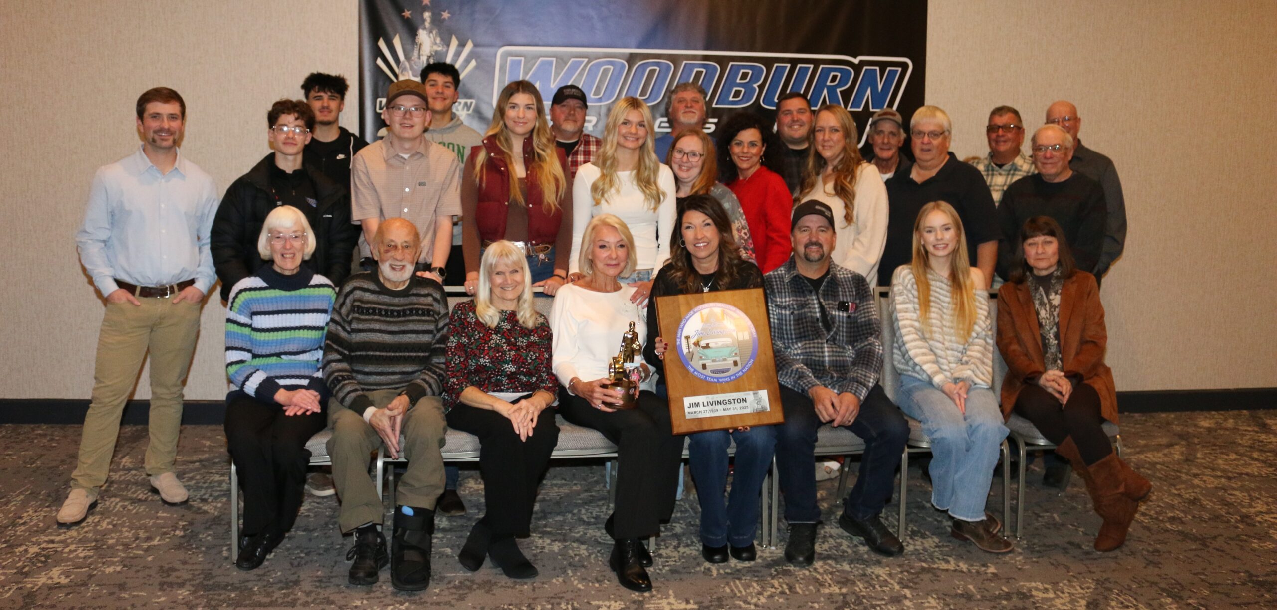 The banquet crew in Woodburn Dragstrip